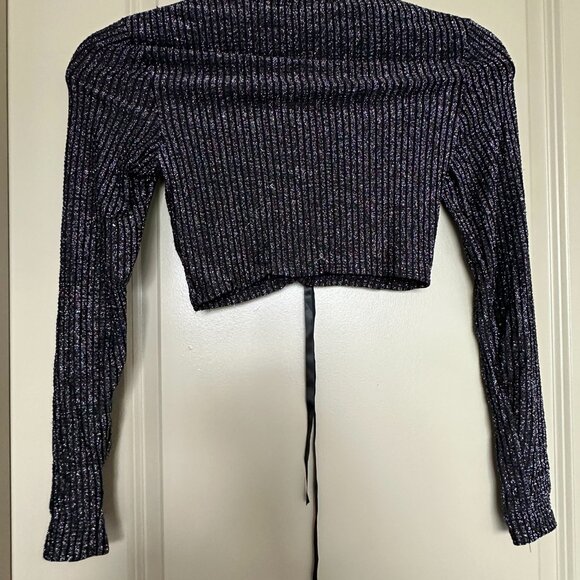 Bear Dance Shirt, M, Female, Black Sparkles - Picture 3 of 3